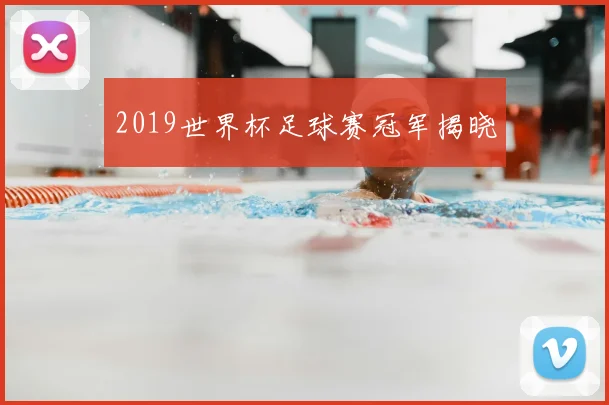 2019世界杯足球赛冠军揭晓